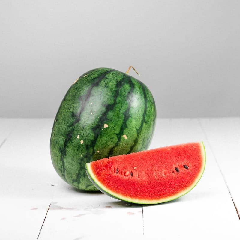 Watermelon, quarter